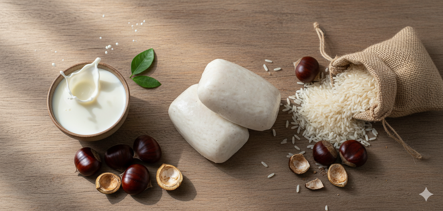 Sabonete Clareador de Arroz