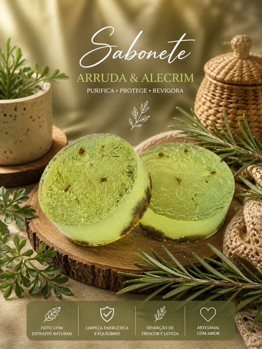 Sabonete de Arruda e Alecrim
