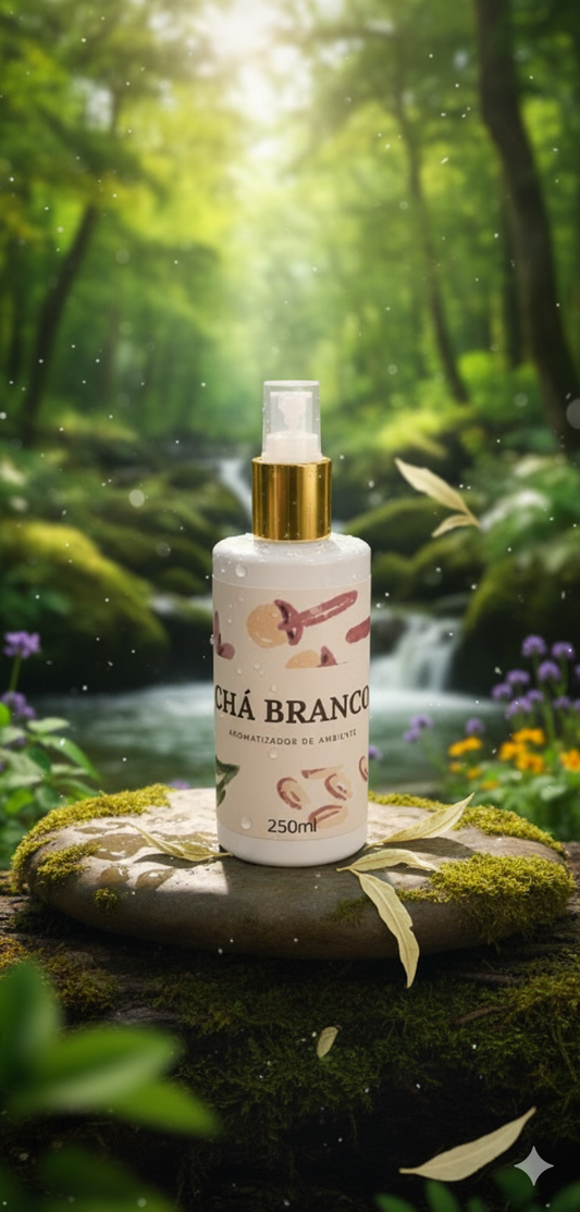 Aromatizador raízes - Chá Branco